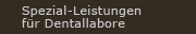 Spezial-Leistungen f�r Dentallabore